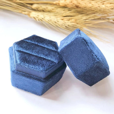 Personalised Velvet Ring Box Wedding - I'm Getting Married