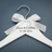 Personalised Wedding Dress Hanger - Engraved Names & Date - I'm Getting Married