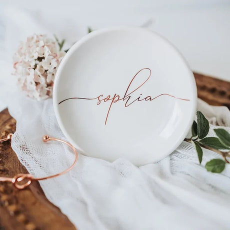 Personalised Wedding Jewellery Ring Bowl - I'm Getting Married
