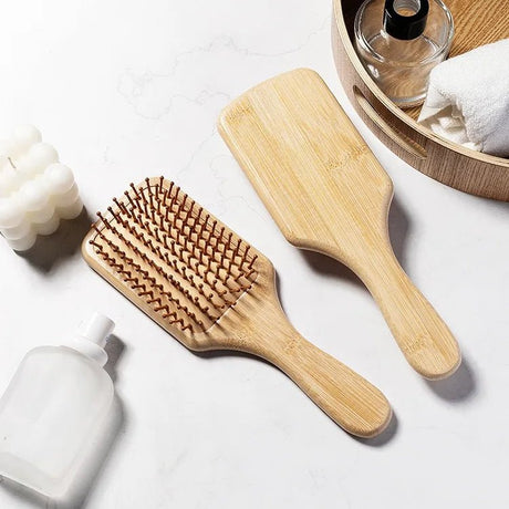 Personalised Wooden Hair Brush - Bridesmaid Wedding Day Gift - I'm Getting Married