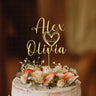 Personalized Acrylic Wedding Cake Topper - I'm Getting Married
