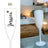Personalized White Champagne Flute - Bridal Party Gift - I'm Getting Married