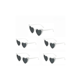 Retro Heart White and Pink Wedding Day Sunglasses - I'm Getting Married
