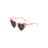 Retro Heart White and Pink Wedding Day Sunglasses - I'm Getting Married