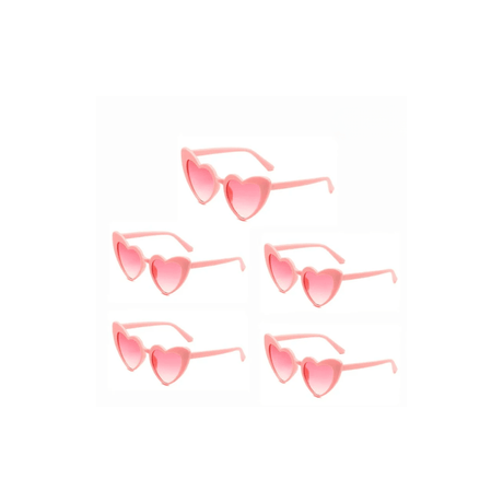 Retro Heart White and Pink Wedding Day Sunglasses - I'm Getting Married