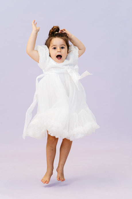 Ribbon Rue Flower Girl Dress - I'm Getting Married
