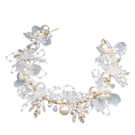 Vintage Wedding Flower Girl Crowns - I'm Getting Married