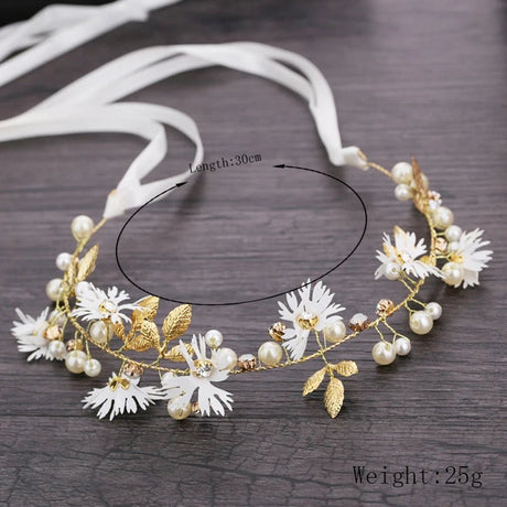 Vintage Wedding Flower Girl Crowns - I'm Getting Married