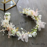 Vintage Wedding Flower Girl Crowns - I'm Getting Married