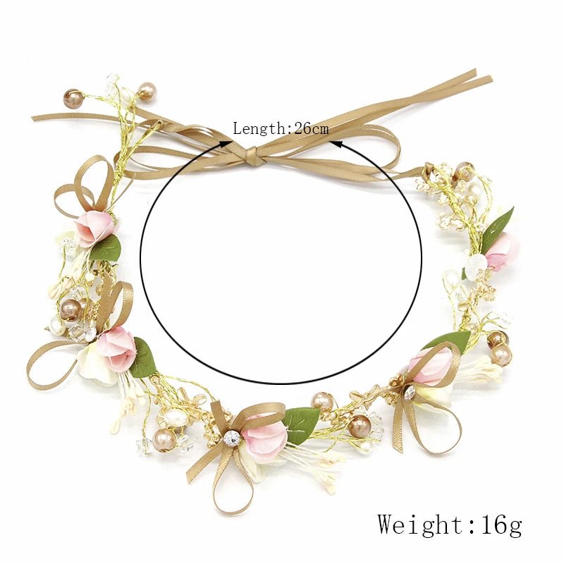 Vintage Wedding Flower Girl Crowns - I'm Getting Married