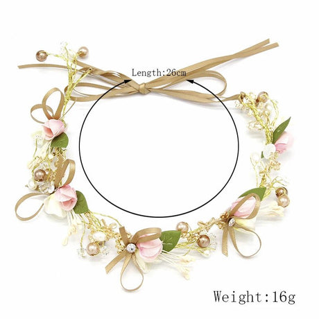 Vintage Wedding Flower Girl Crowns - I'm Getting Married