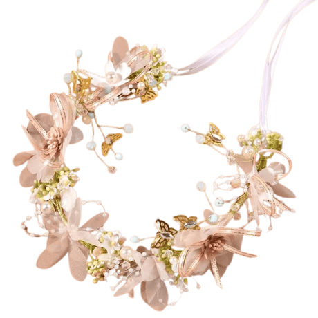 Vintage Wedding Flower Girl Crowns - I'm Getting Married