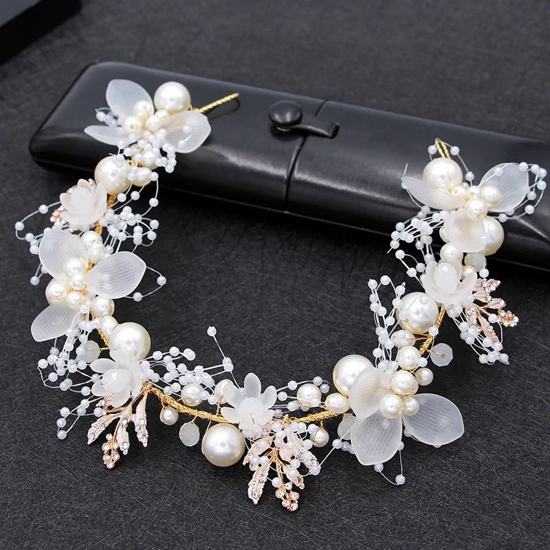 Vintage Wedding Flower Girl Crowns - I'm Getting Married