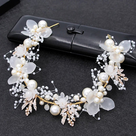 Vintage Wedding Flower Girl Crowns - I'm Getting Married