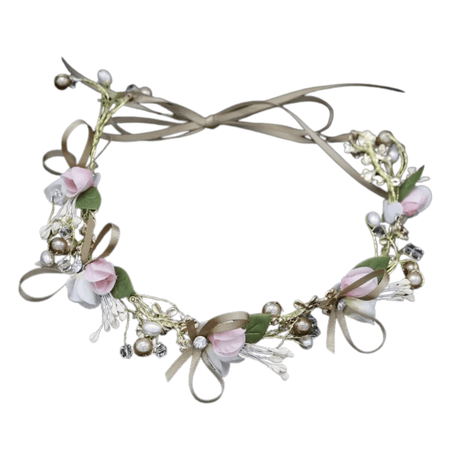 Vintage Wedding Flower Girl Crowns - I'm Getting Married