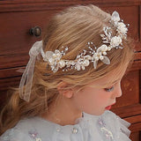 Vintage Wedding Flower Girl Crowns - I'm Getting Married